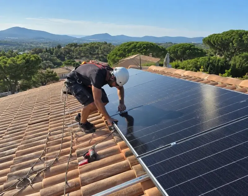 Installateur panneaux solaires Ajac — pose photovoltaïque sur toiture